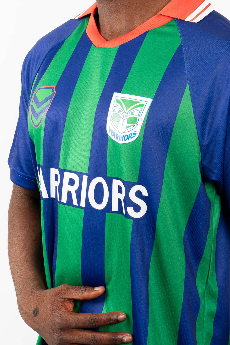 New Zealand Warriors NRL 1908 Tech-Collar Tee