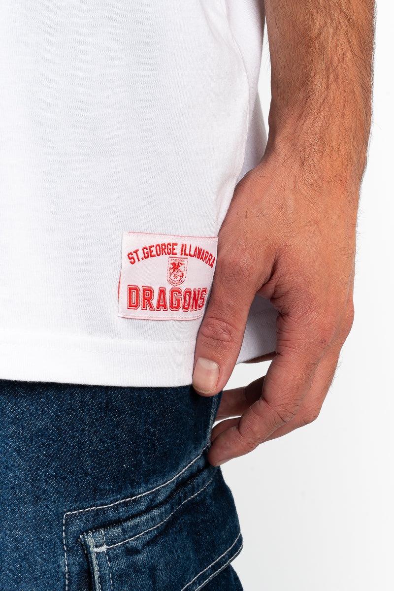 St George Dragons 1908 Tri-Line NRL Tee - Mens