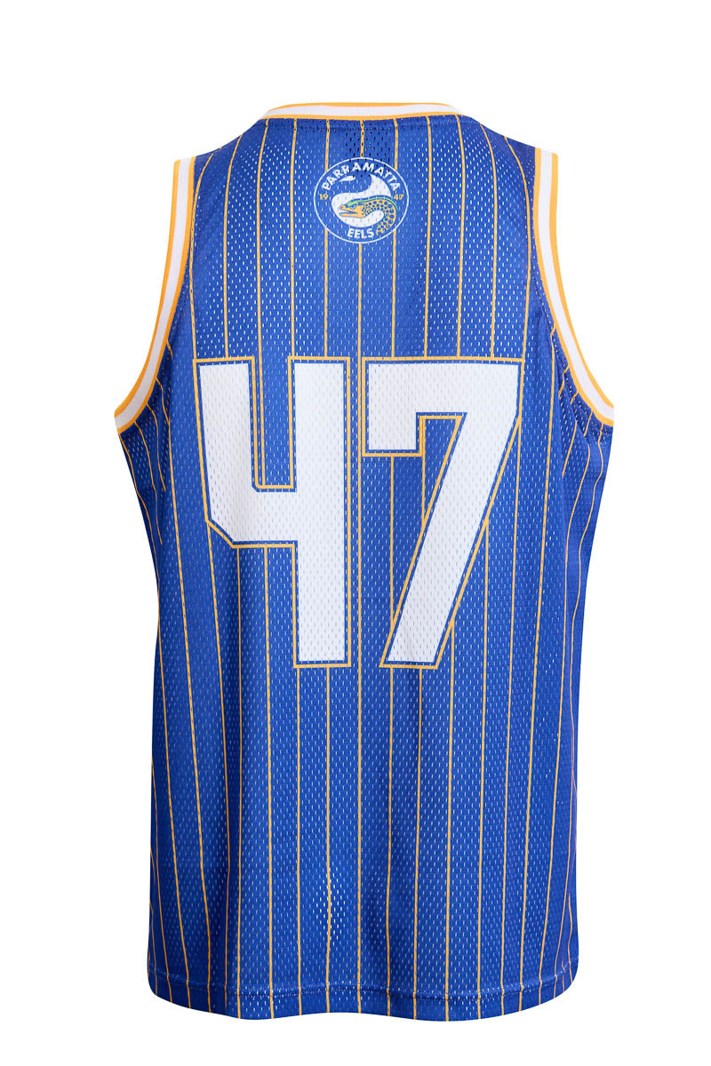 Parramatta Eels NRL Basketball Singlet