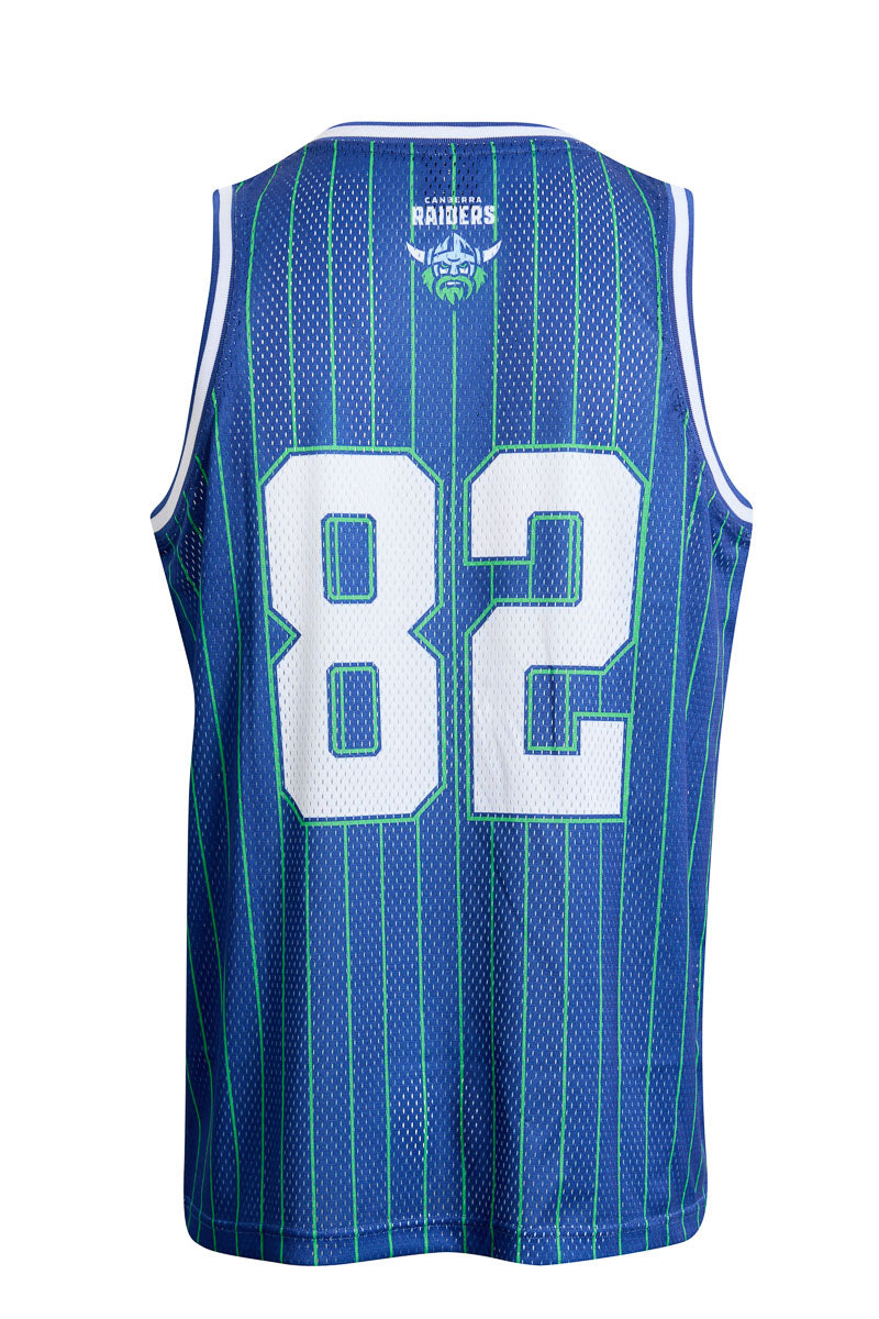 Canberra Raiders NRL Basketball Singlet