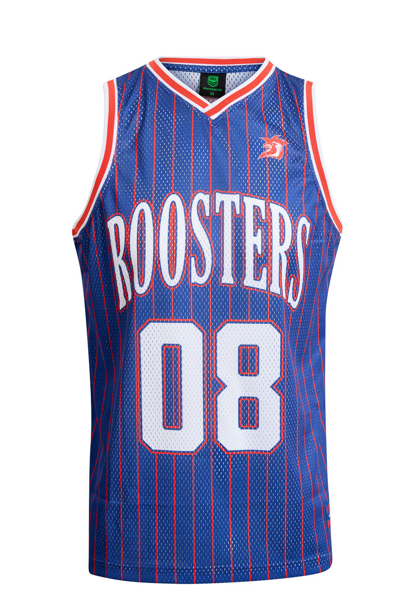 Sydney Roosters NRL Basketball Singlet