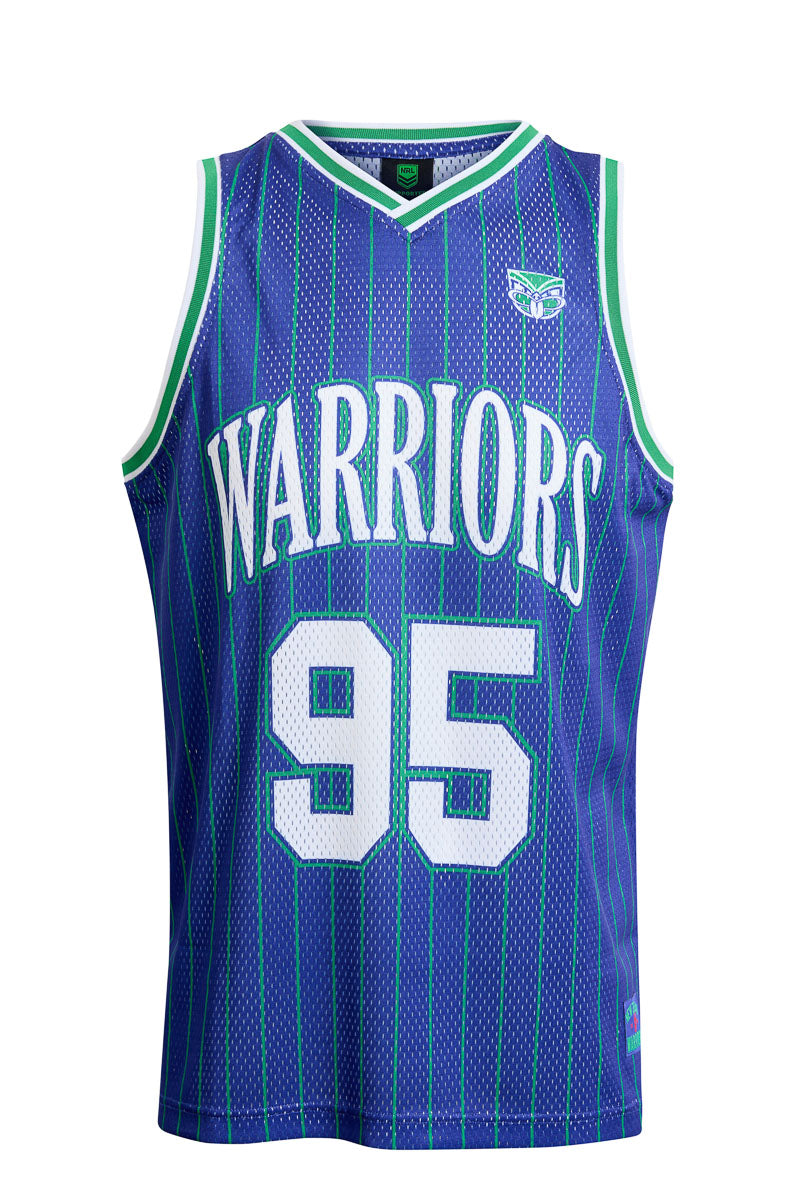 New Zealand Warriors NRL Basketball Singlet