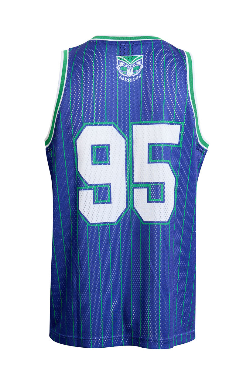 New Zealand Warriors NRL Basketball Singlet