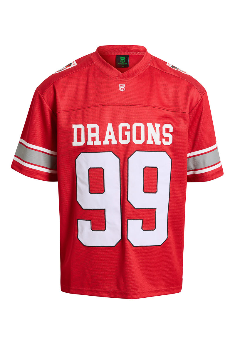 St George Illawarra Dragons NRL Gridiron Mesh Jersey