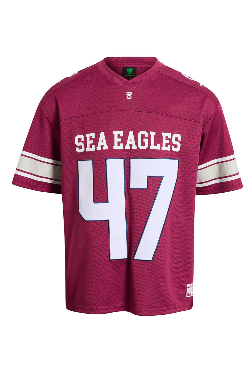 Manly Sea Eagles NRL Gridiron Mesh Jersey
