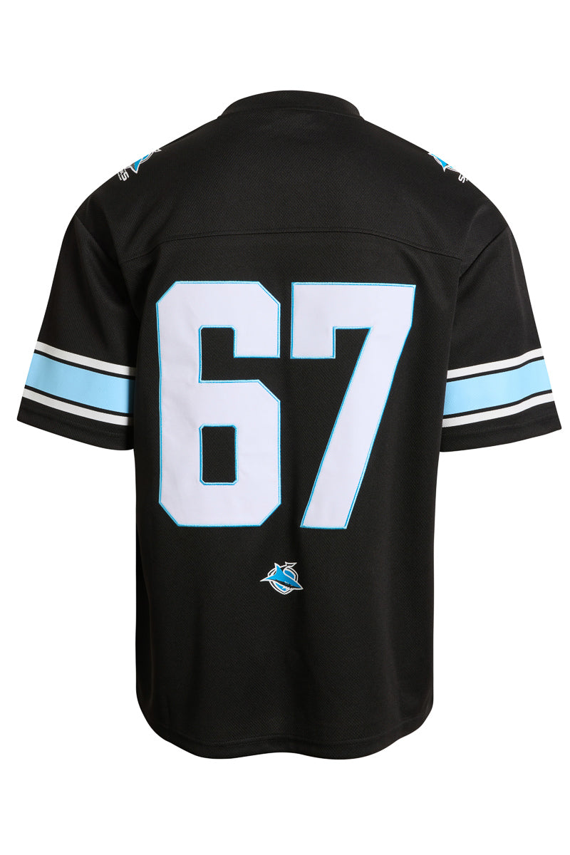 Cronulla Sharks NRL Gridiron Mesh Jersey