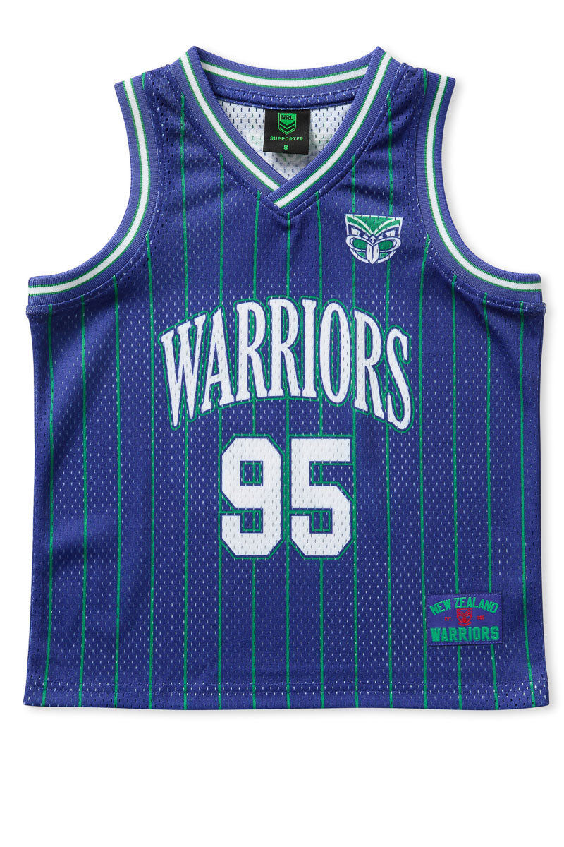 New Zealand Warriors Basketball Youth Tank