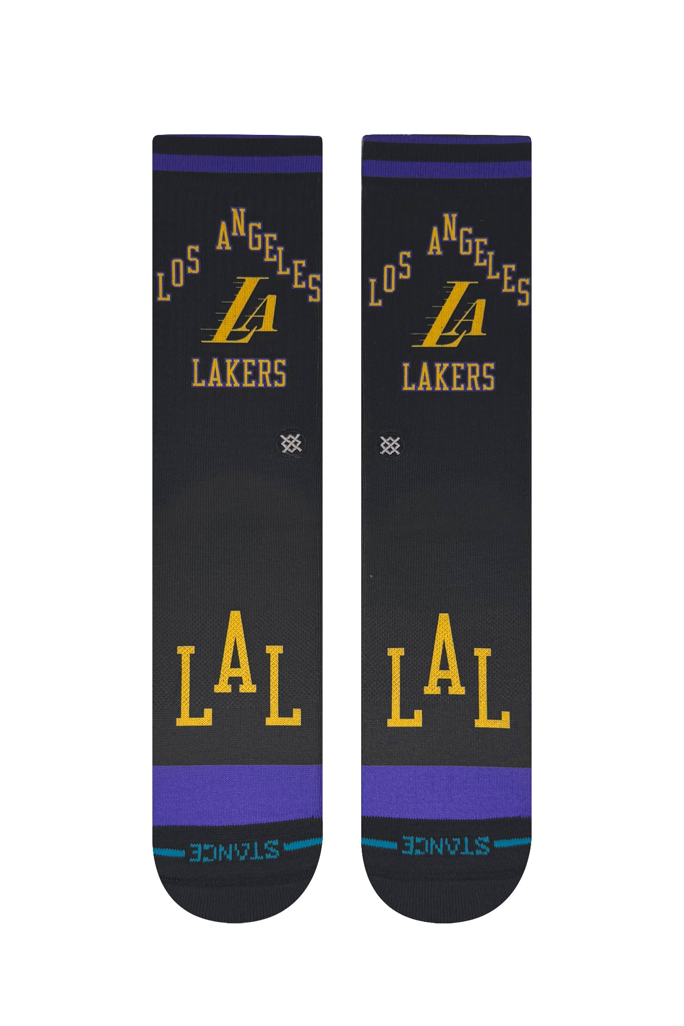 LA Lakers City Edition Socks
