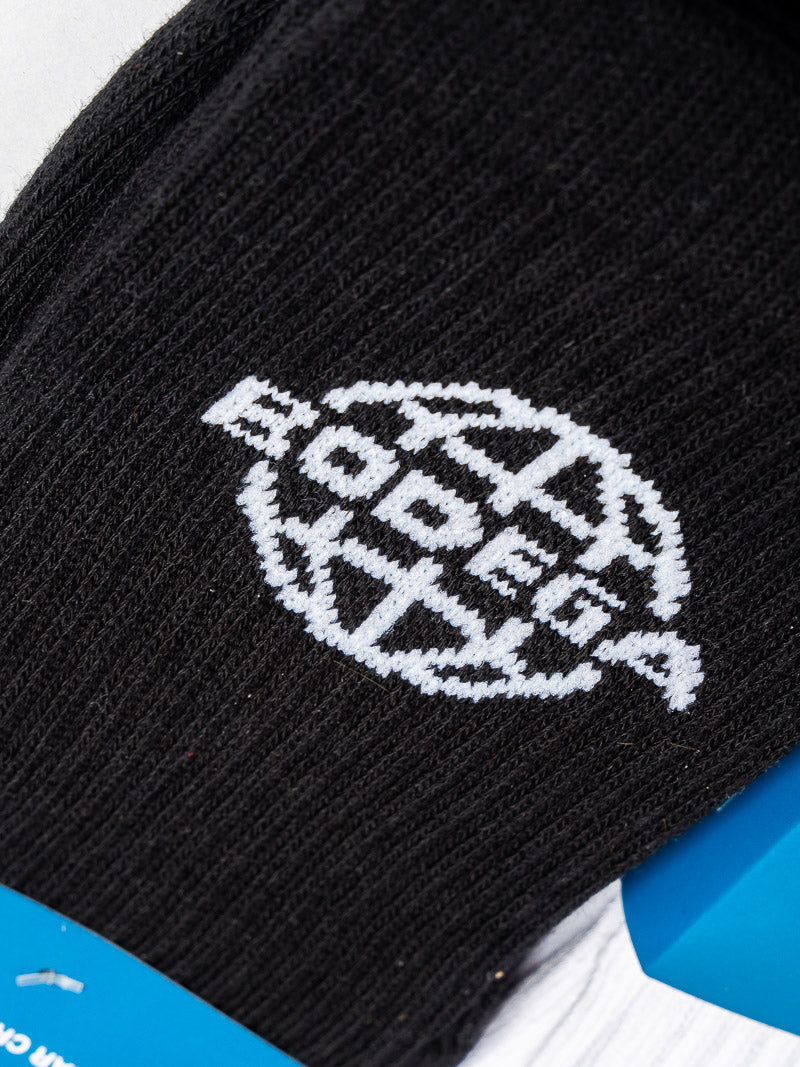 Bodega Crew Logo Socks