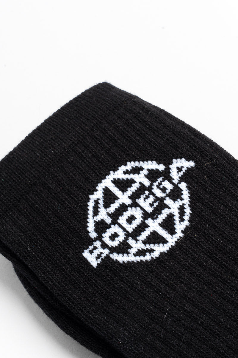 Bodega Crew Logo Socks