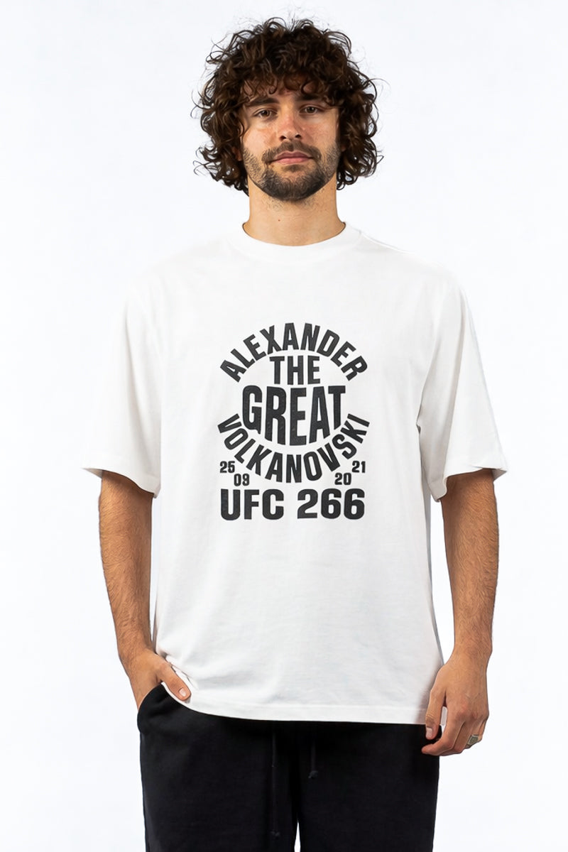 UFC TEE -ALEXANDER VOLKANOVSKI - WHITE