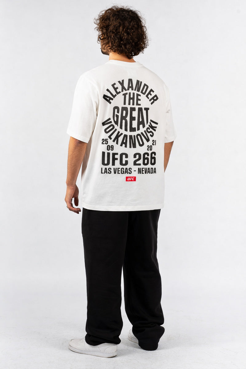 UFC TEE -ALEXANDER VOLKANOVSKI - WHITE