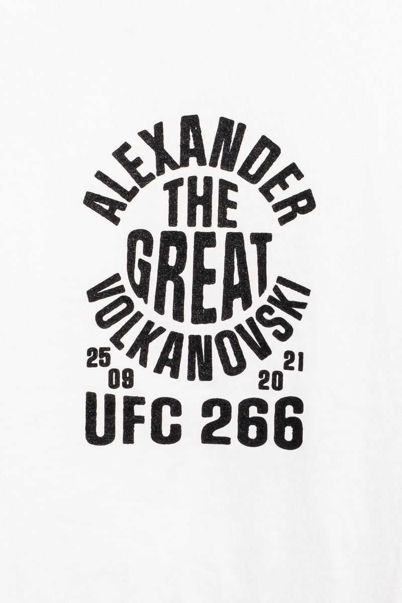UFC TEE -ALEXANDER VOLKANOVSKI - WHITE