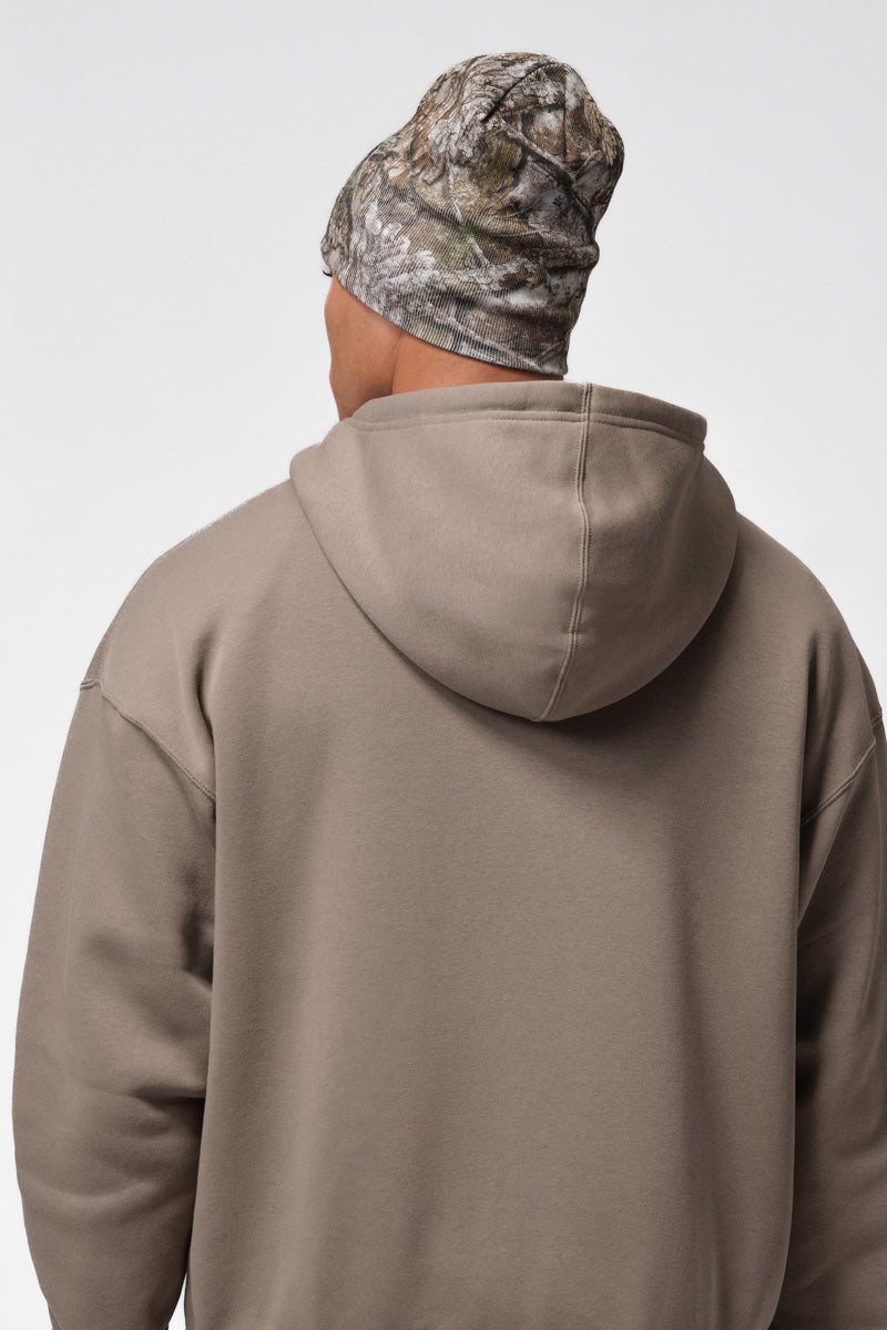 Jordan Brooklyn Fleece Zip Olive Hoodie - Mens