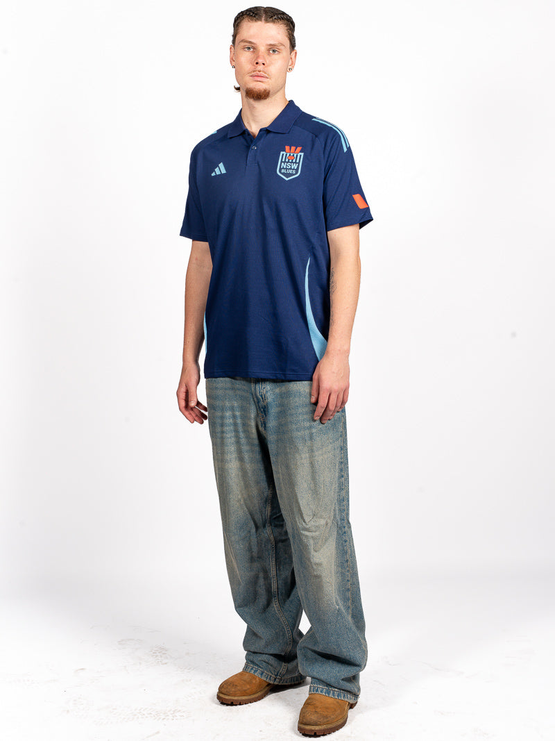 State of Origin NSW Navy Polo Shirt - Mens