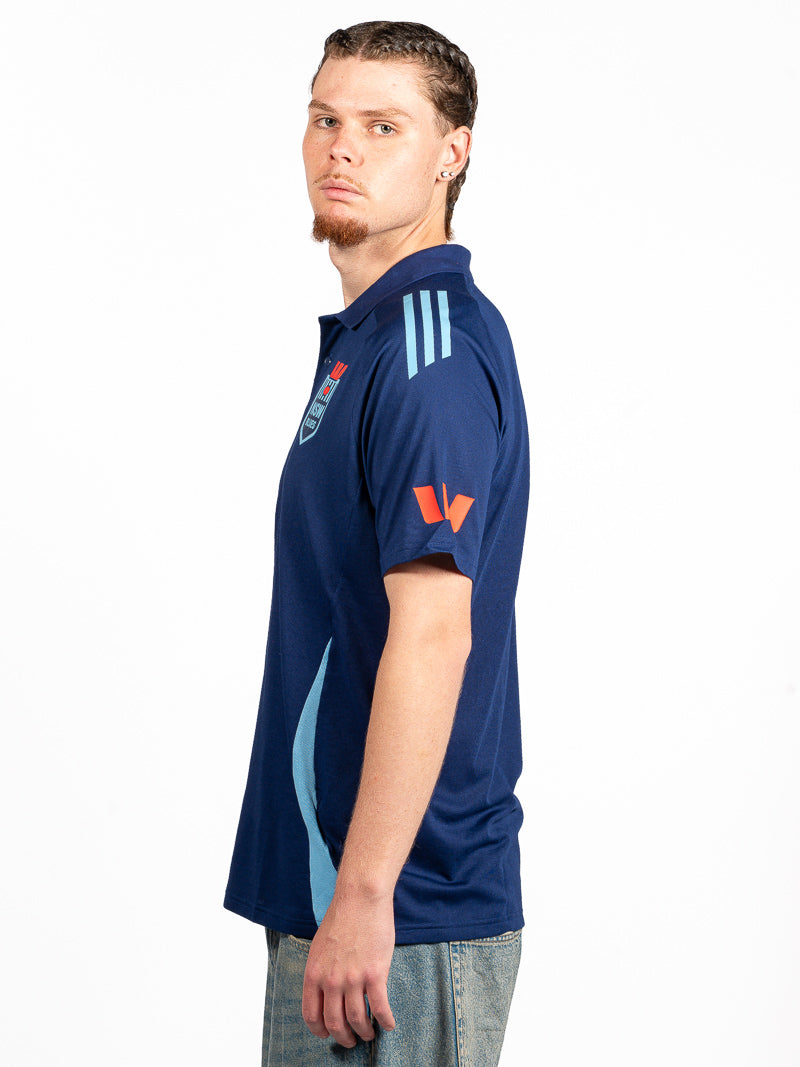 State of Origin NSW Navy Polo Shirt - Mens