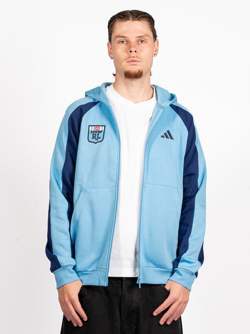 State of Origin NSW Colour Block Light Blue Jacket - Mens
