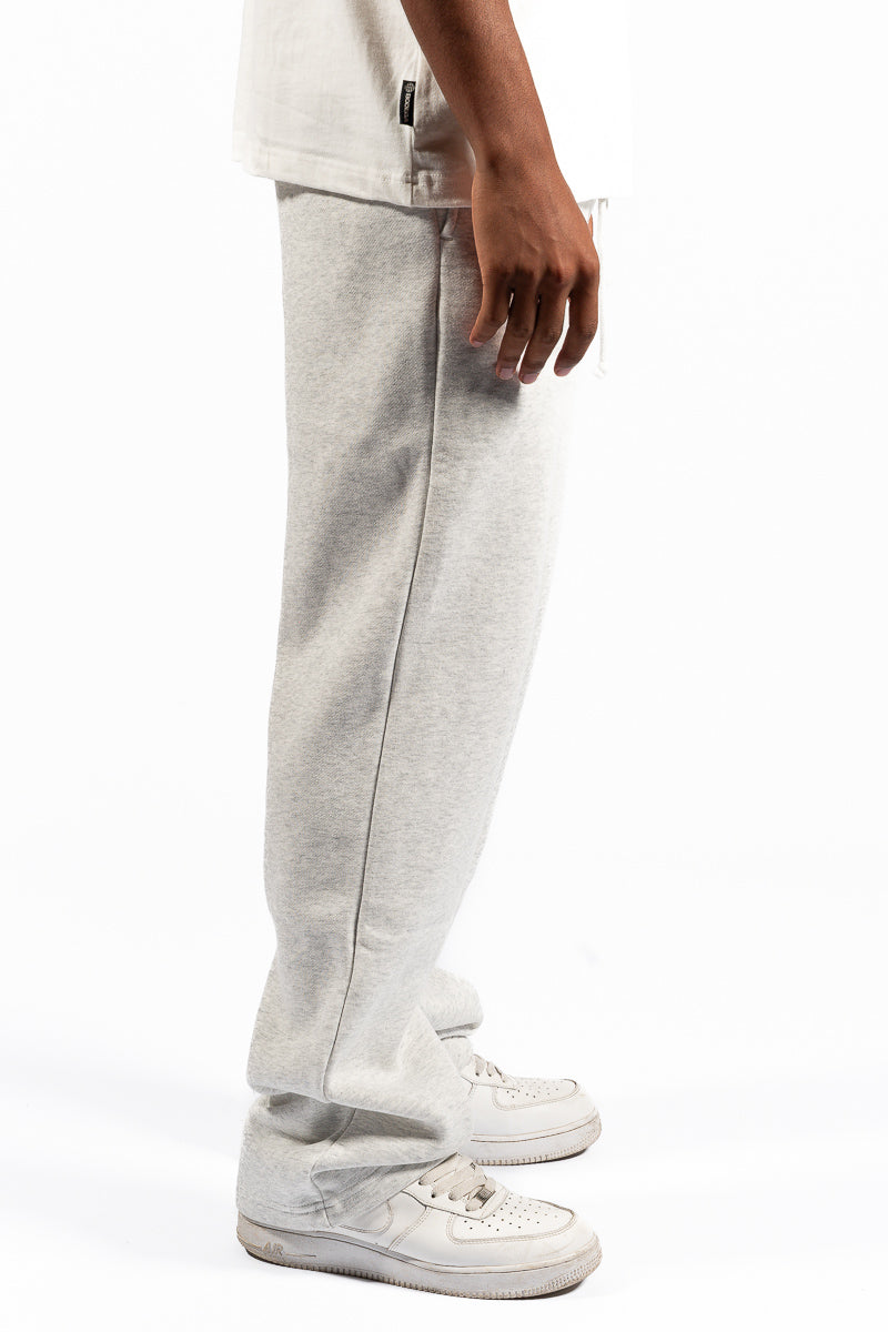 American Bodega White Marle Track Pants - Mens