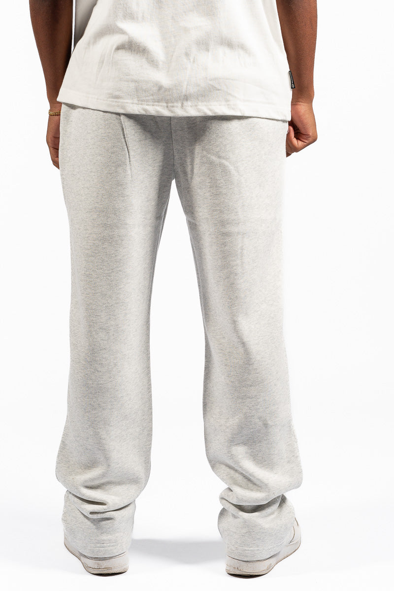 American Bodega White Marle Track Pants - Mens