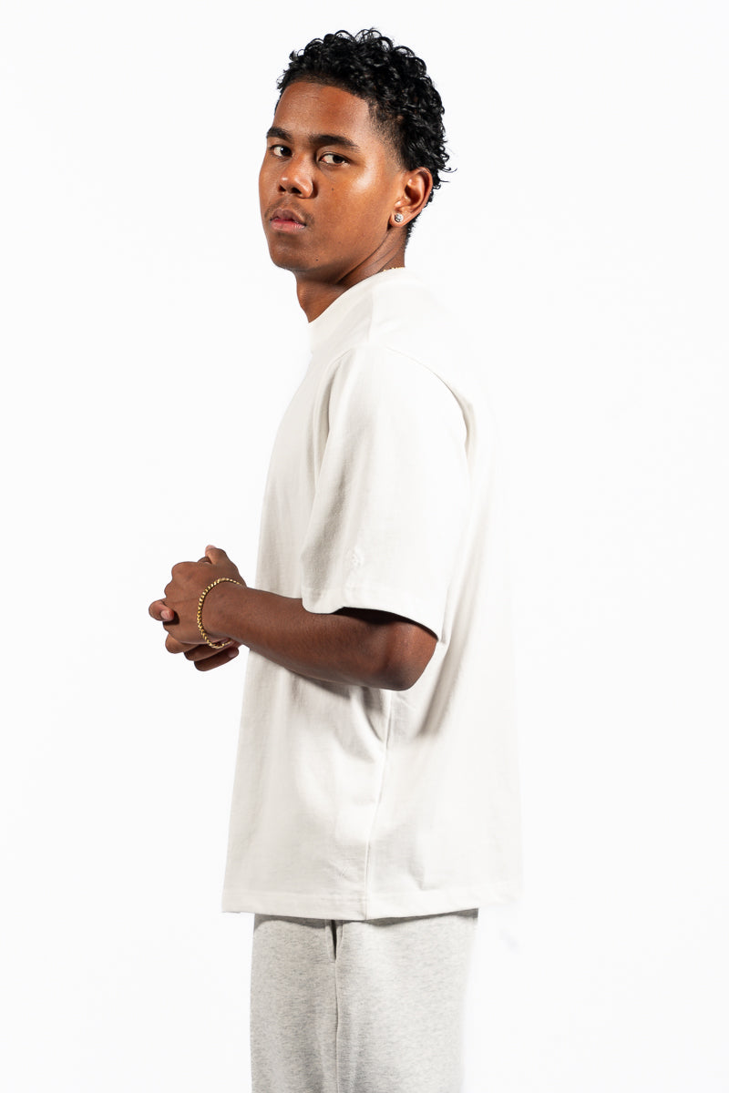 American Bodega Vintage White Sleeve Logo Tee - Mens