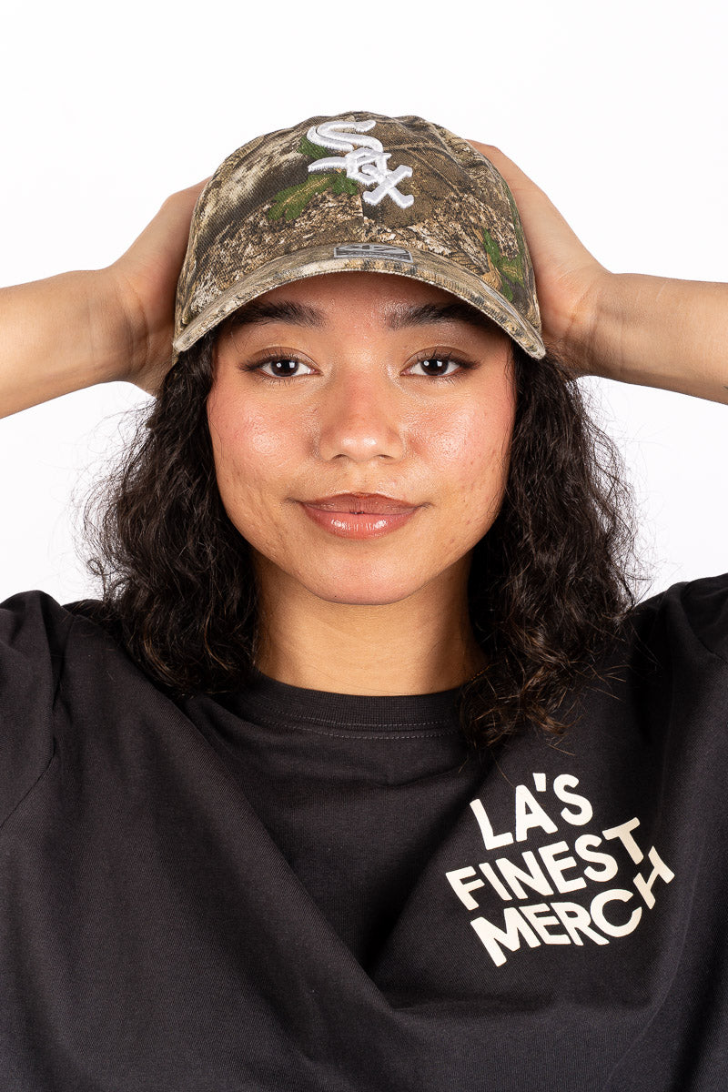 Chicago White Sox Realtree Camo Clean Up Cap - Womens