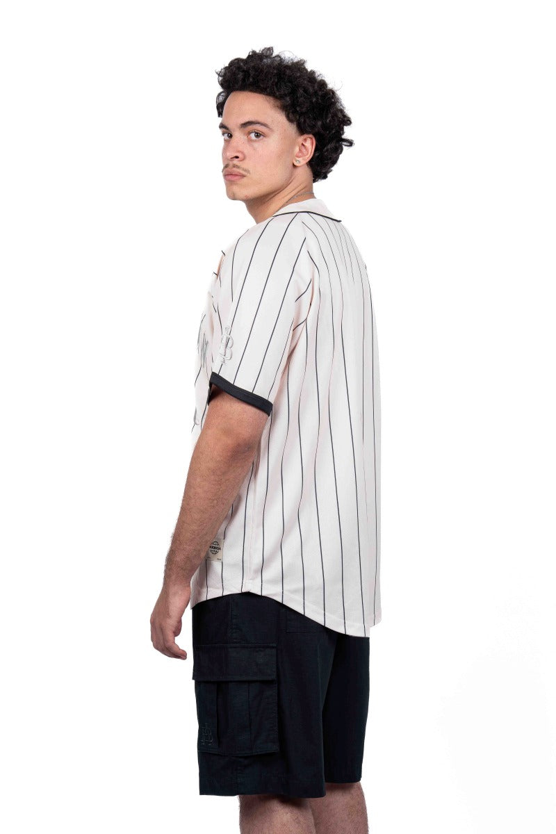 American Bodega Off White Baseball Jersey - Mens