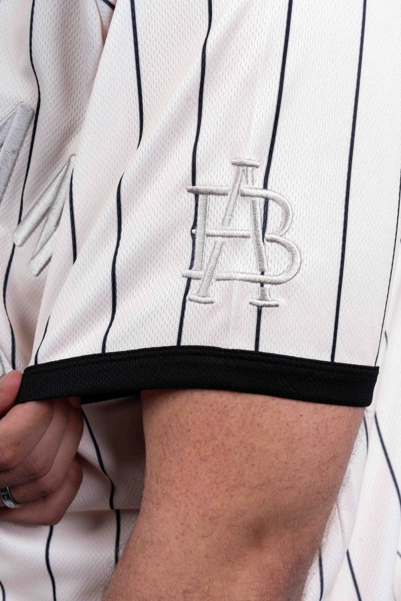 American Bodega Off White Baseball Jersey - Mens