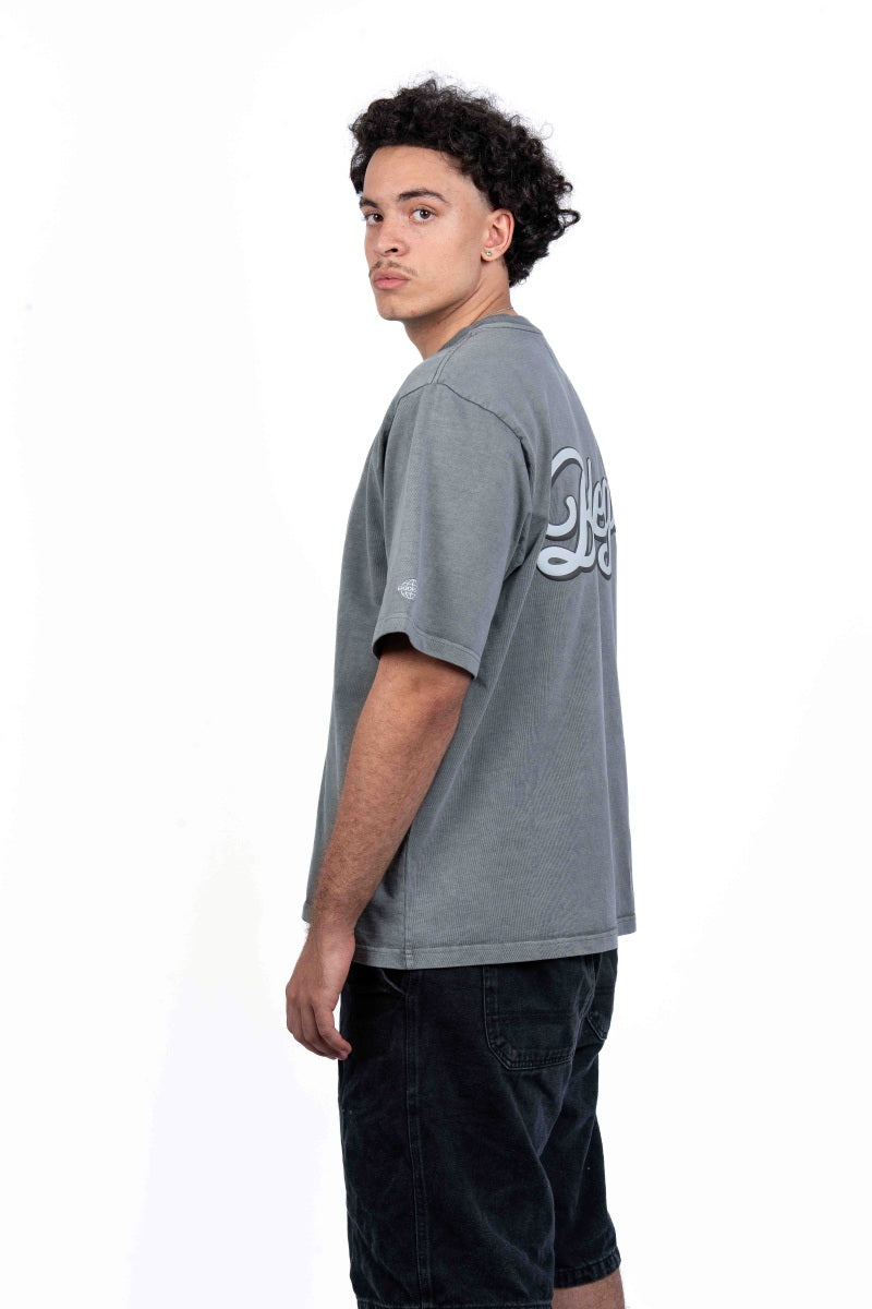 American Bodega Charcoal Puff Logo Tee - Mens