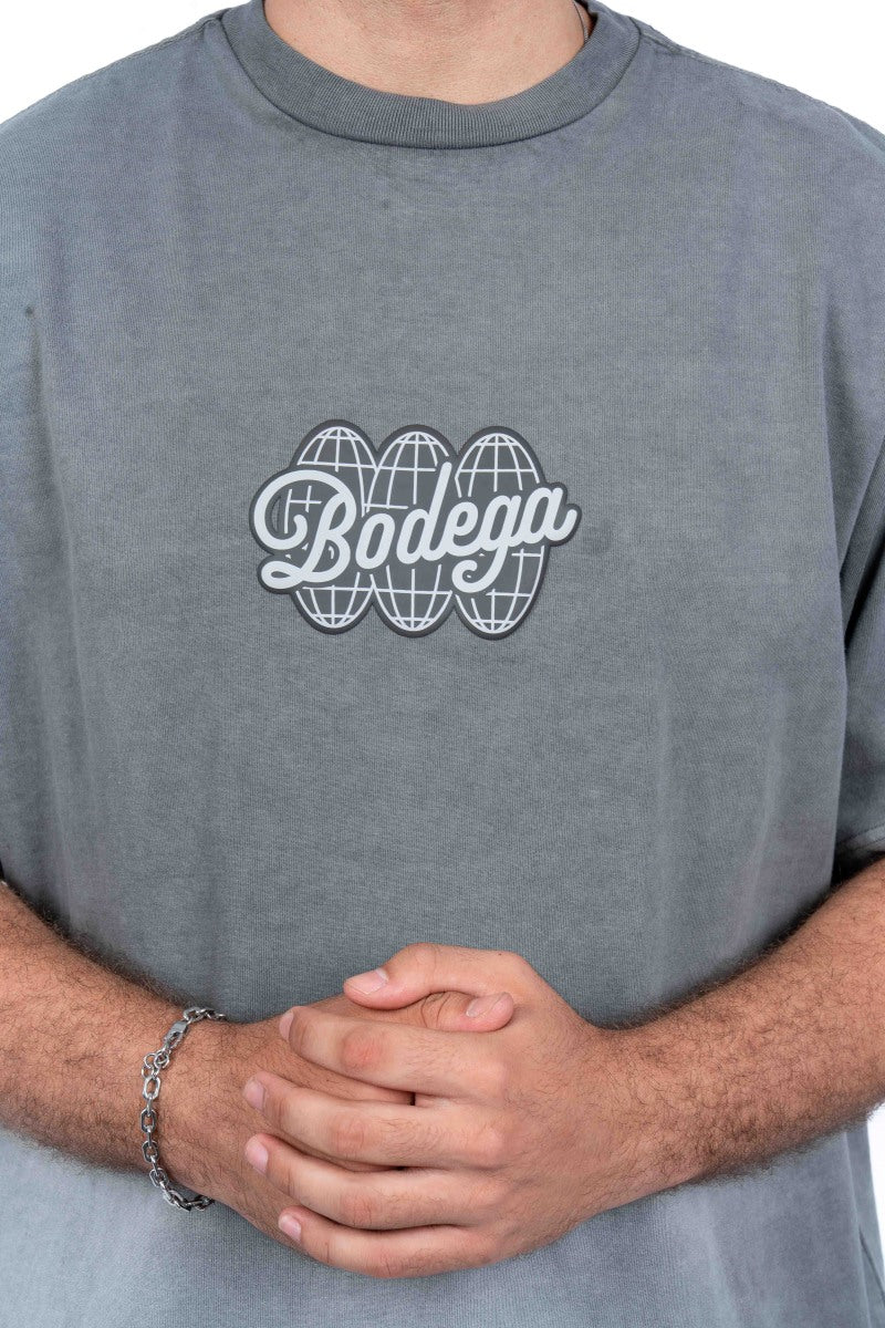 American Bodega Charcoal Puff Logo Tee - Mens