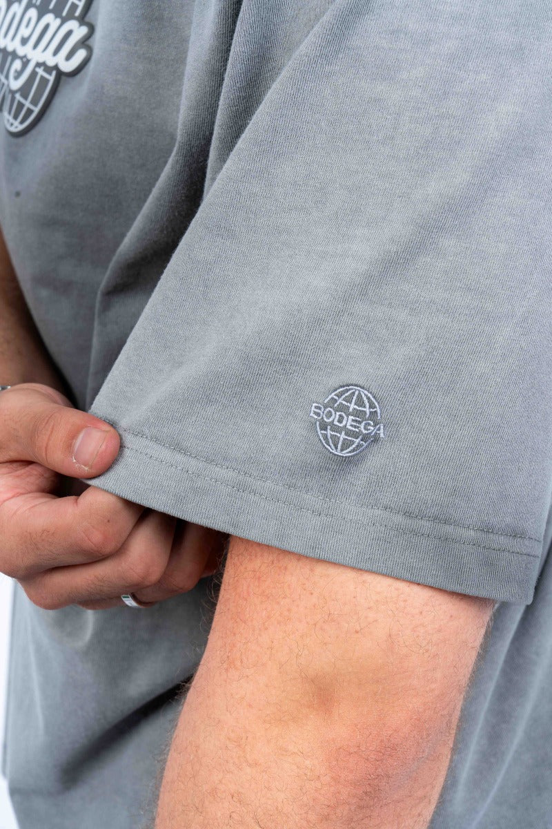 American Bodega Charcoal Puff Logo Tee - Mens