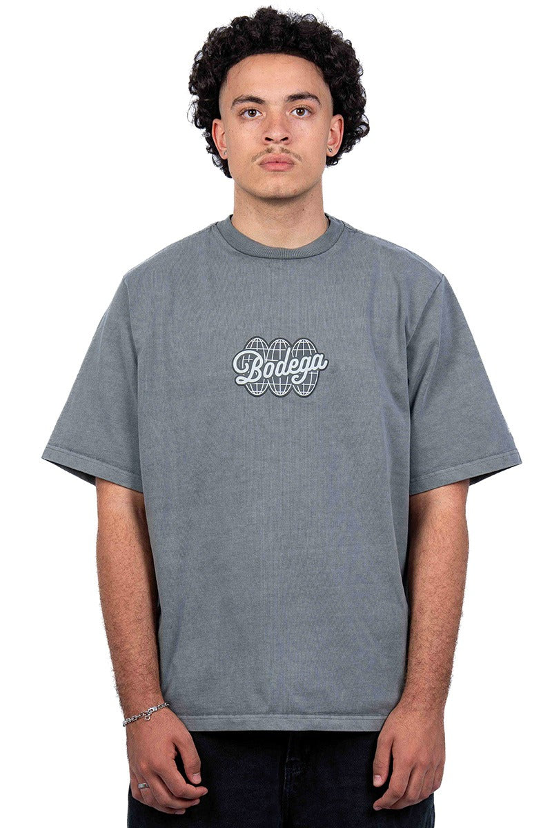 American Bodega Charcoal Puff Logo Tee - Mens