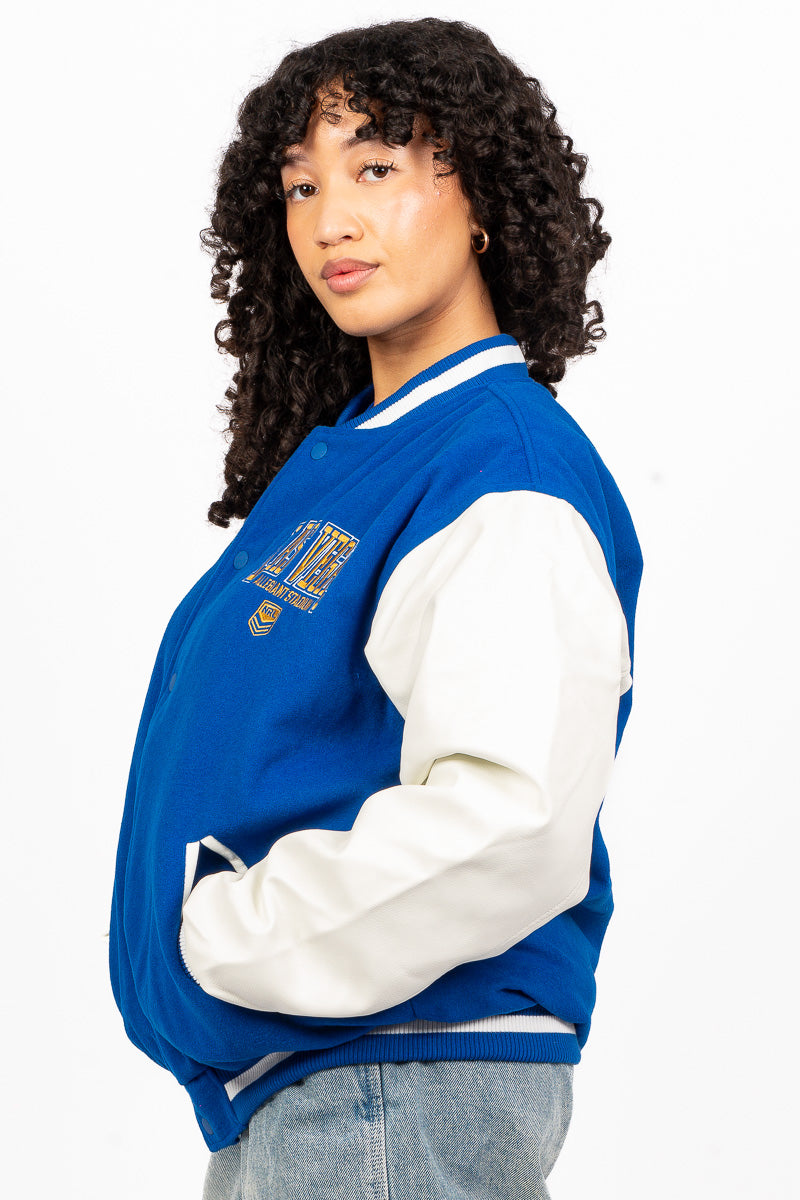 CANTERBURY BANKSTOWN BULLDOGS NRL LAS VEGAS 26 VARSITY JACKET - Womens