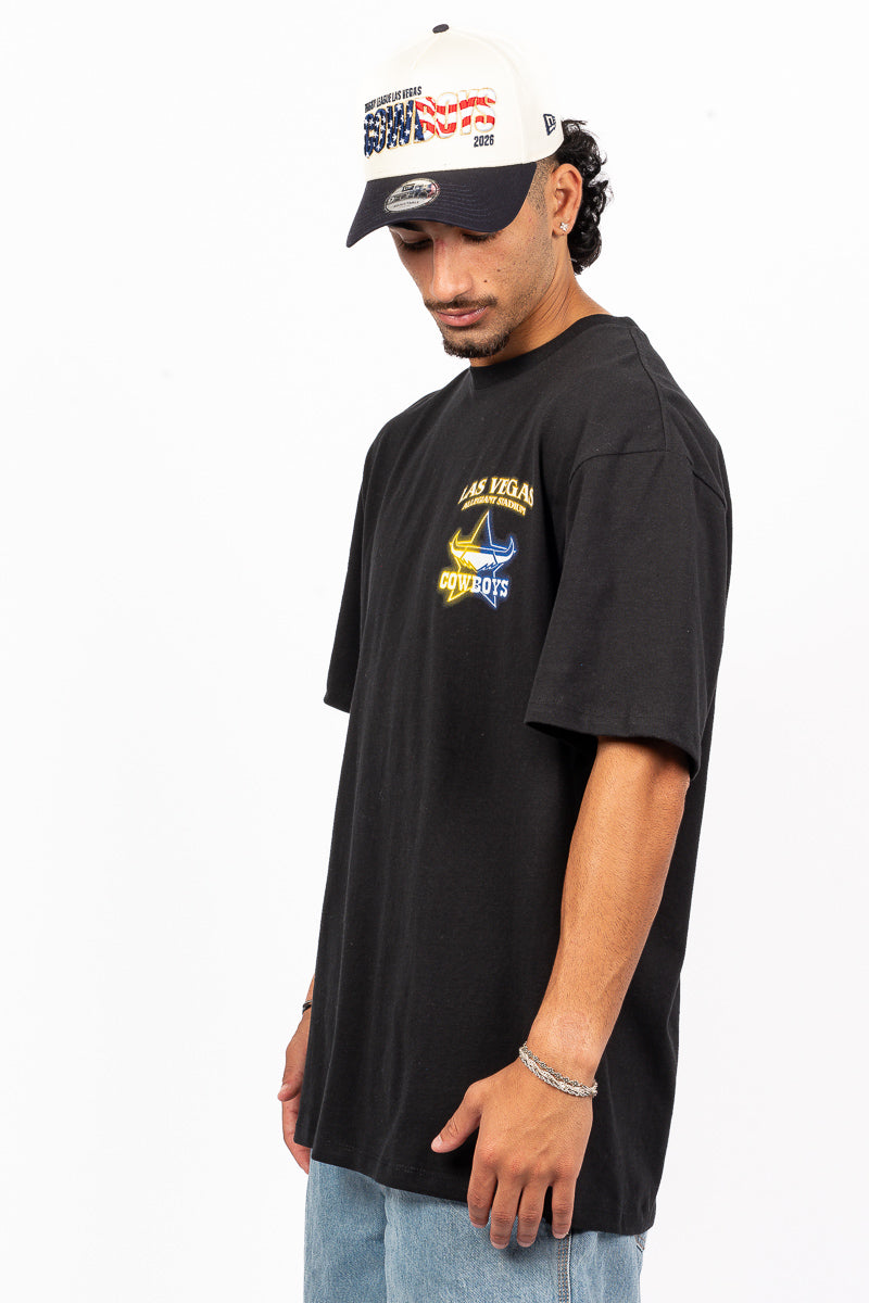 NORTH QUEENSLAND COWBOYS NRL LAS VEGAS 26 T-SHIRT  - Mens