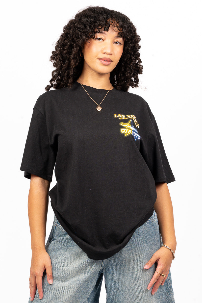 NORTH QUEENSLAND COWBOYS NRL LAS VEGAS 26 T-SHIRT - Womens