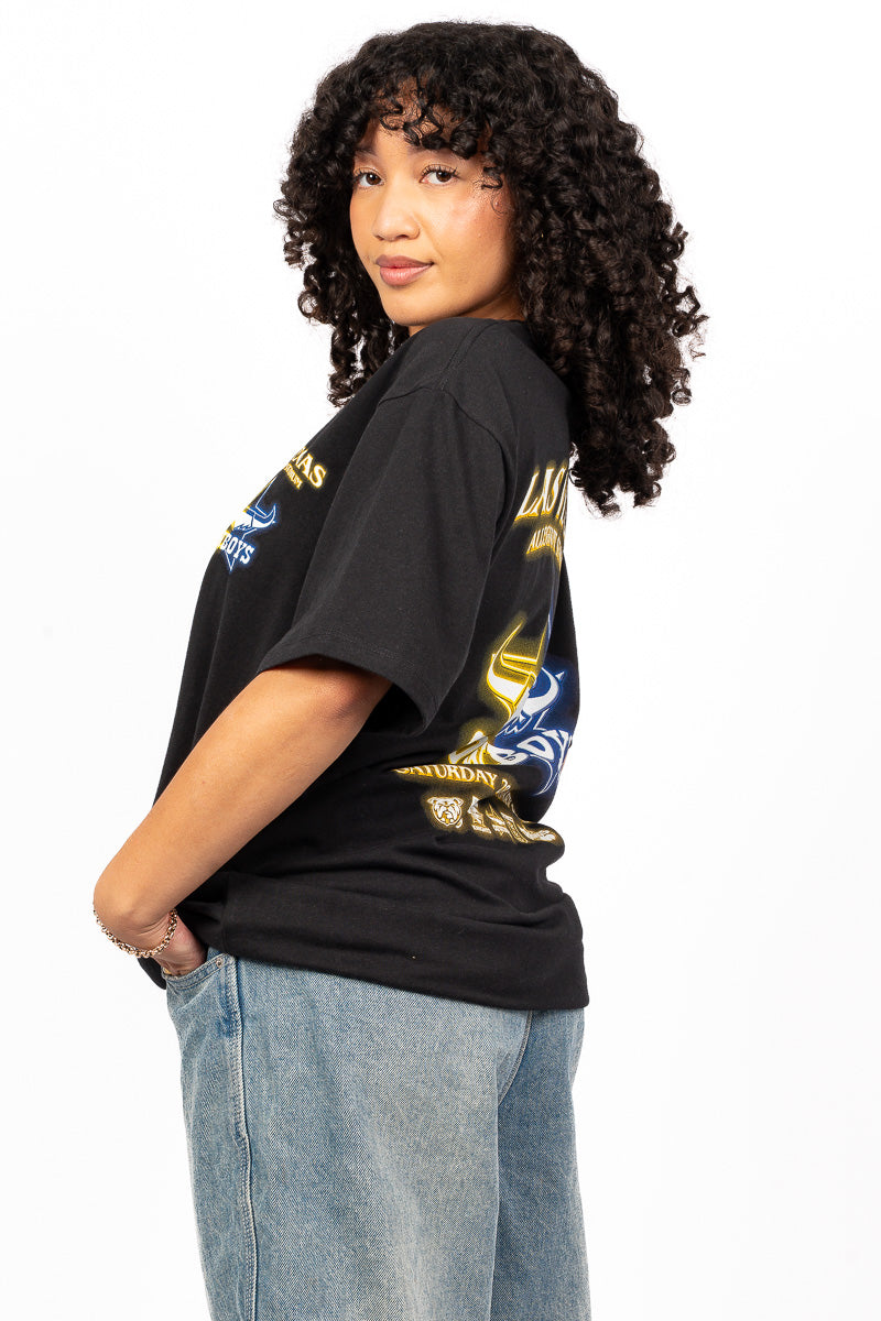 NORTH QUEENSLAND COWBOYS NRL LAS VEGAS 26 T-SHIRT - Womens