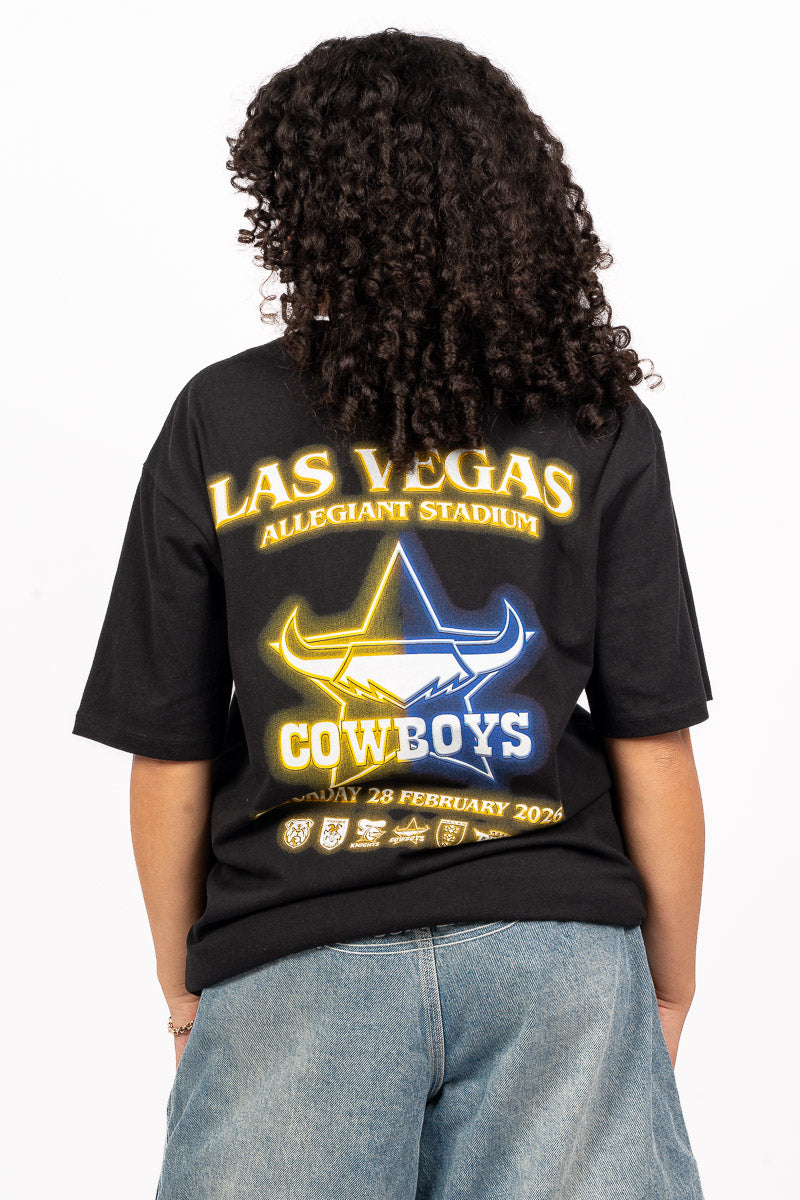 NORTH QUEENSLAND COWBOYS NRL LAS VEGAS 26 T-SHIRT - Womens