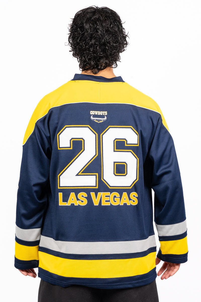 NORTH QUEENSLAND COWBOYS NRL LAS VEGAS 26 LS JERSEY - Mens