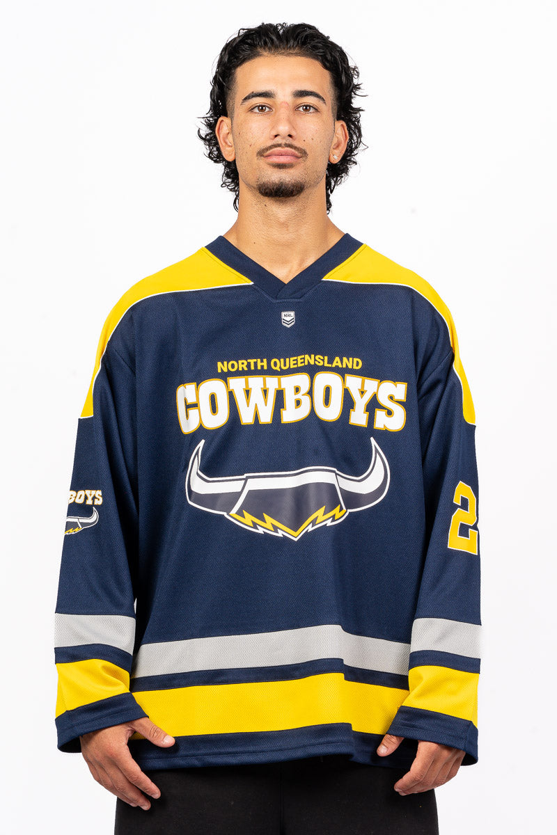 NORTH QUEENSLAND COWBOYS NRL LAS VEGAS 26 LS JERSEY - Mens