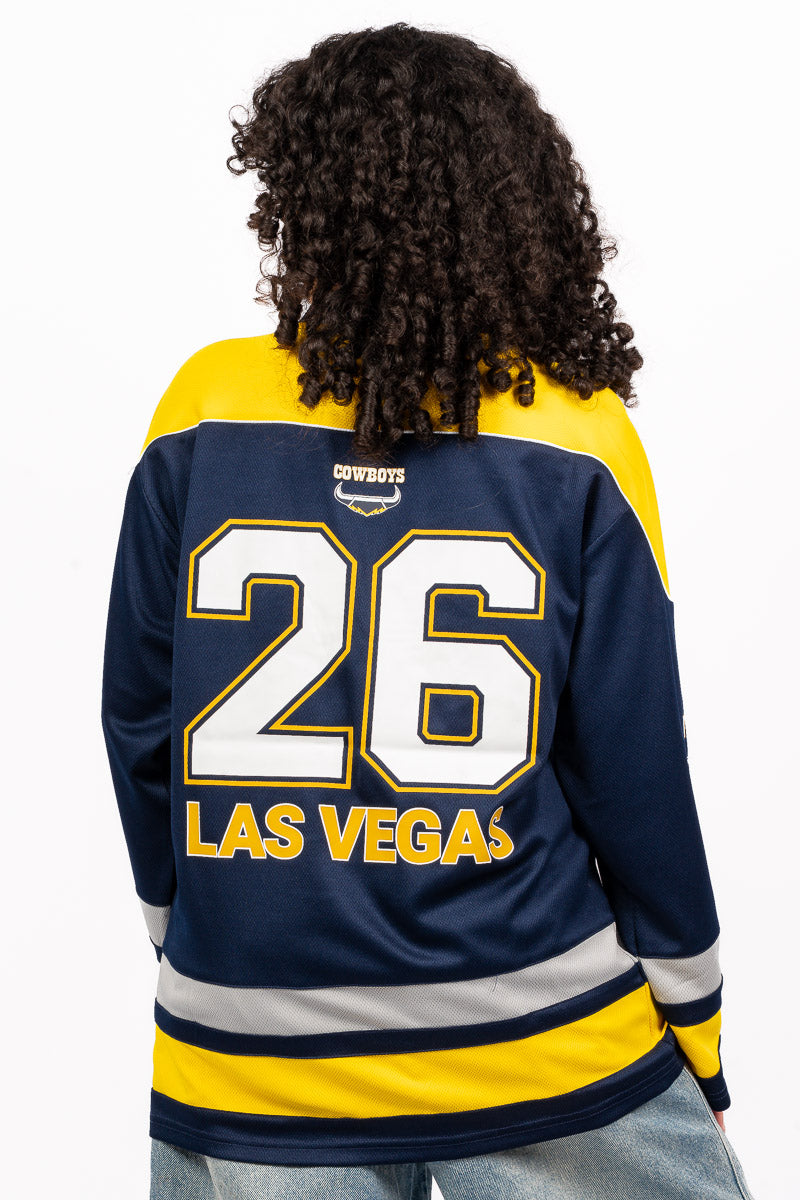 NORTH QUEENSLAND COWBOYS NRL LAS VEGAS 26 LS JERSEY - Womens