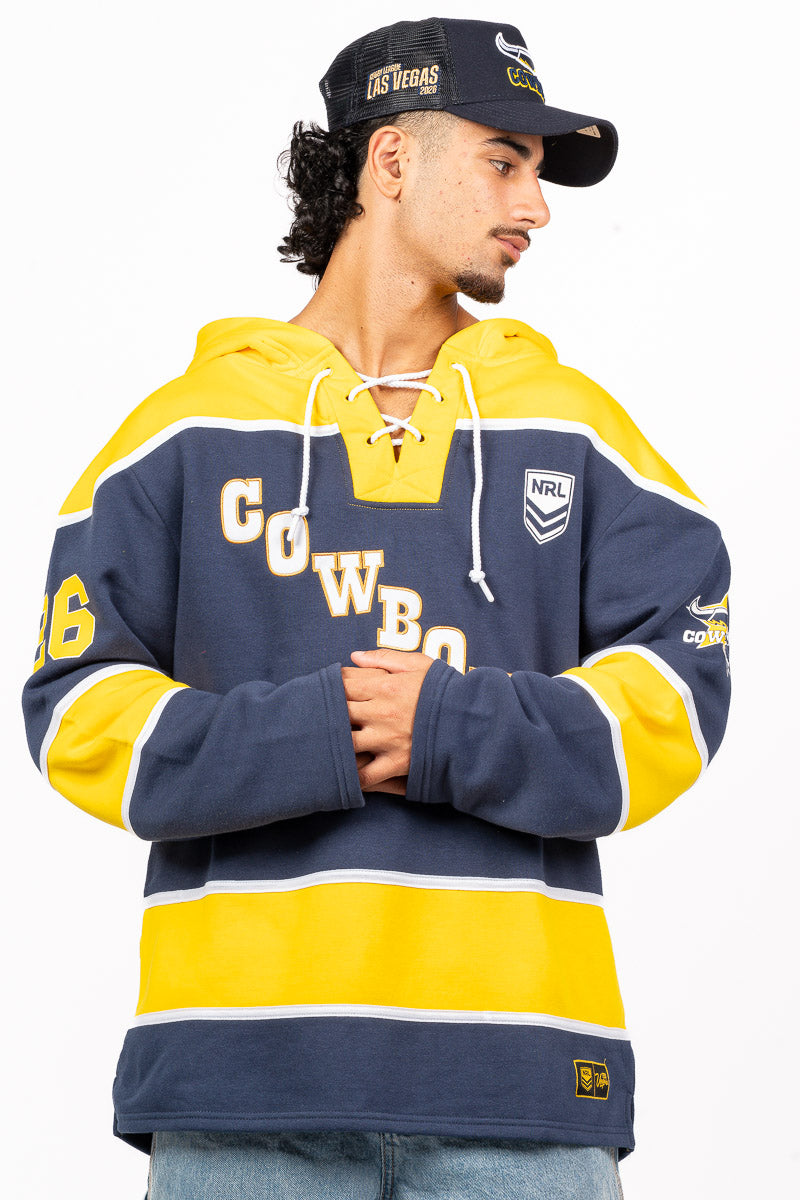 NORTH QUEENSLAND COWBOYS NRL LAS VEGAS 26 HOCKEY JERSEY- Mens