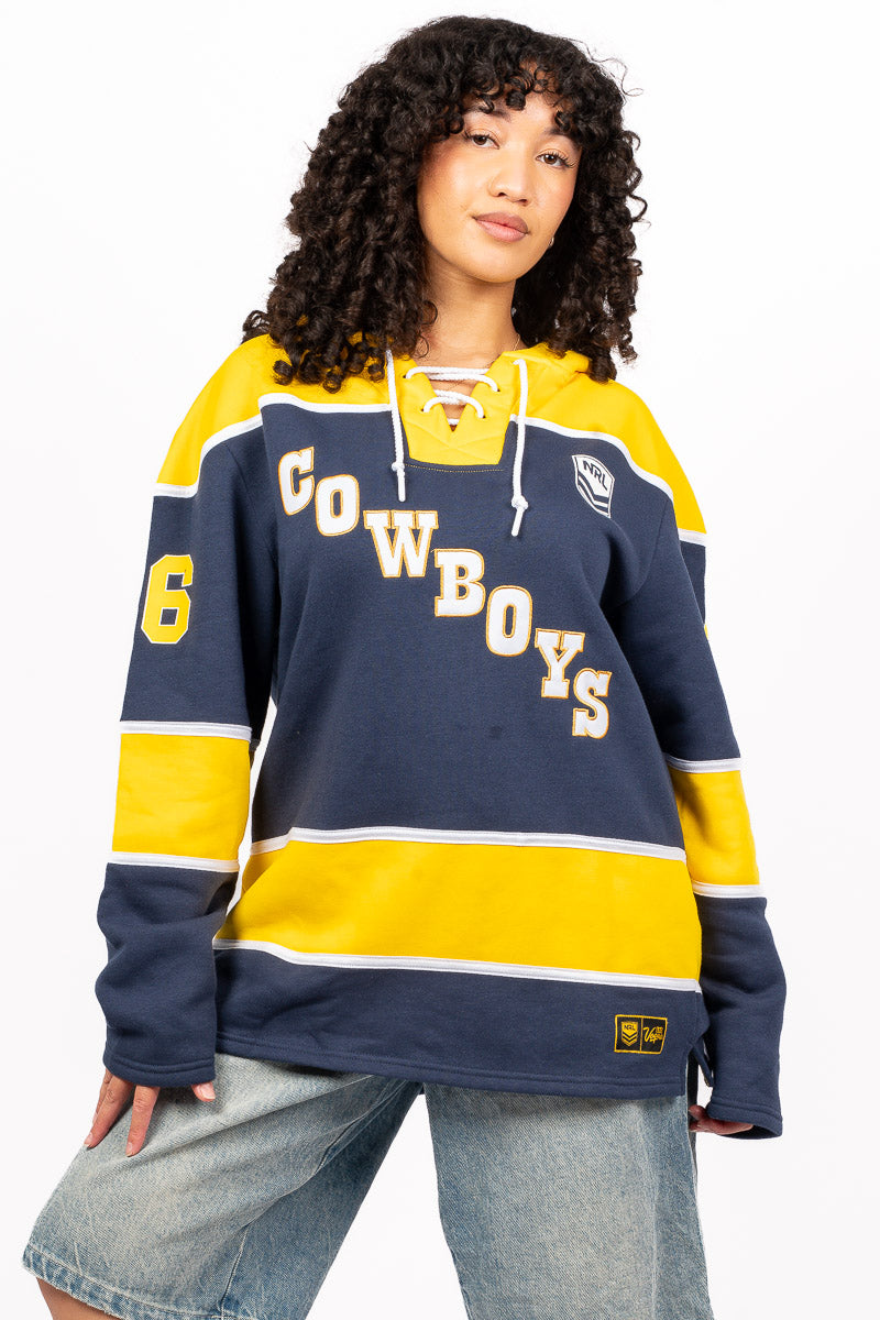 NORTH QUEENSLAND COWBOYS NRL LAS VEGAS 26 HOCKEY JERSEY- Womens