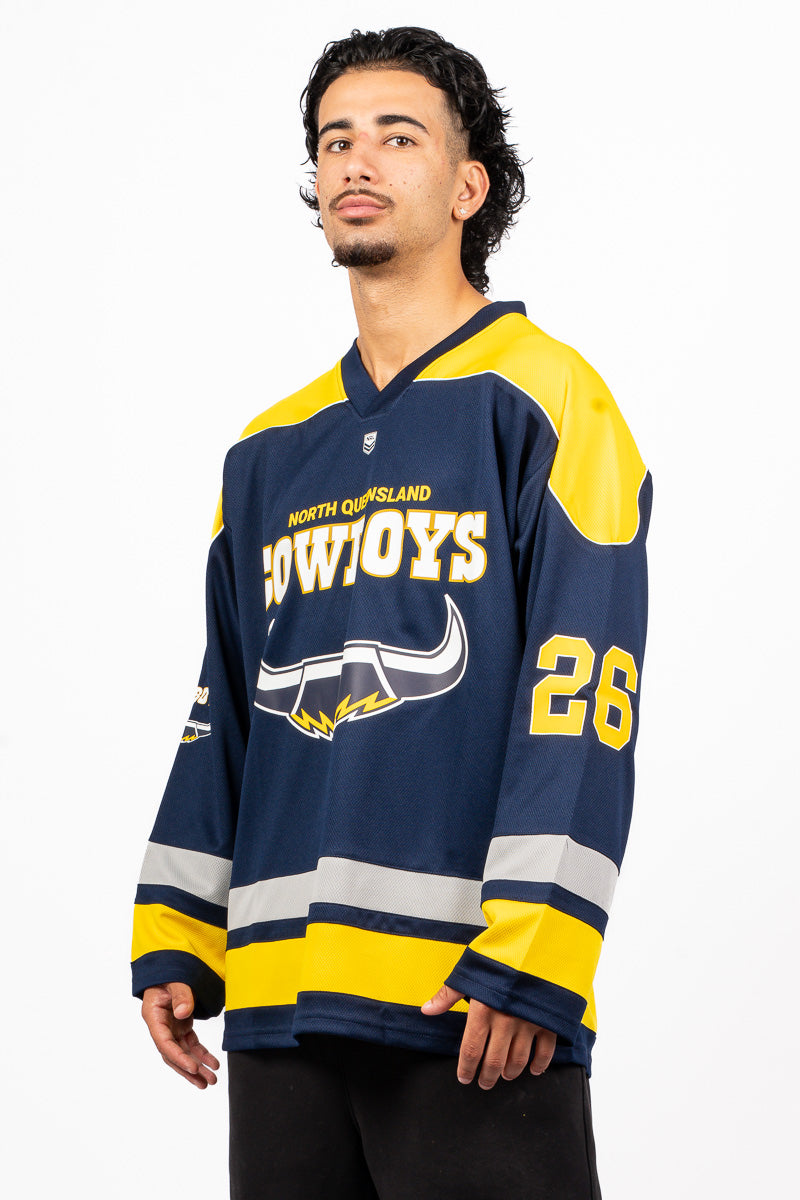 NORTH QUEENSLAND COWBOYS NRL LAS VEGAS 26 LS JERSEY - Mens