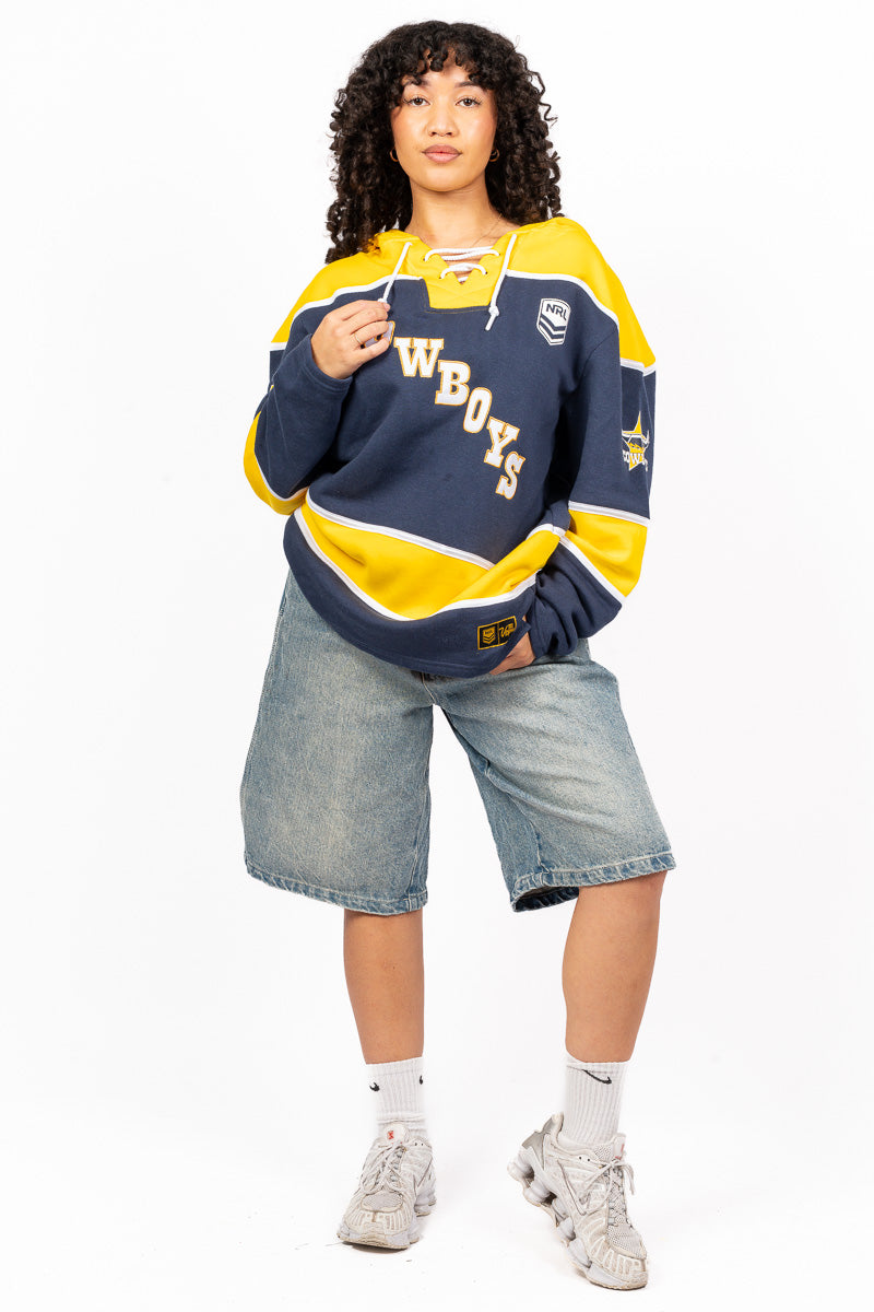 NORTH QUEENSLAND COWBOYS NRL LAS VEGAS 26 HOCKEY JERSEY- Womens