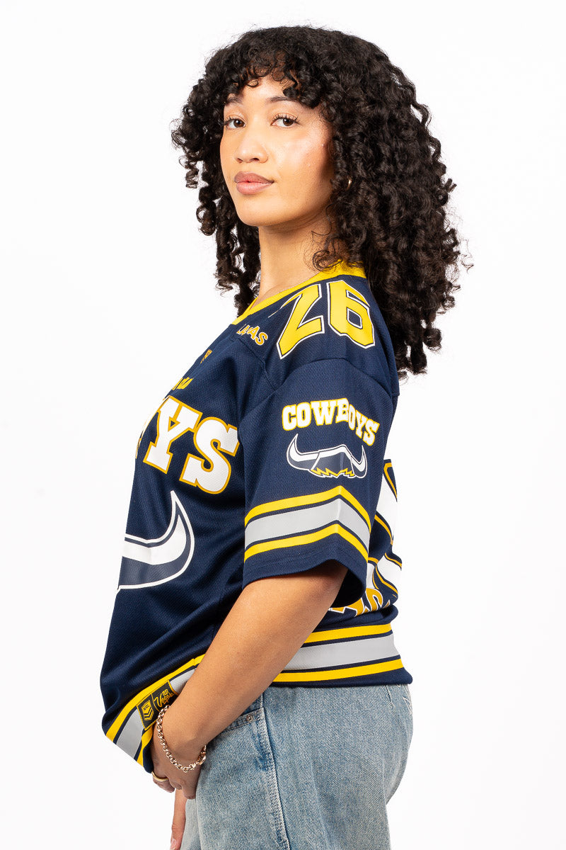 NORTH QUEENSLAND COWBOYS NRL LAS VEGAS 26 GRIDIRON JERSEY  - Womens