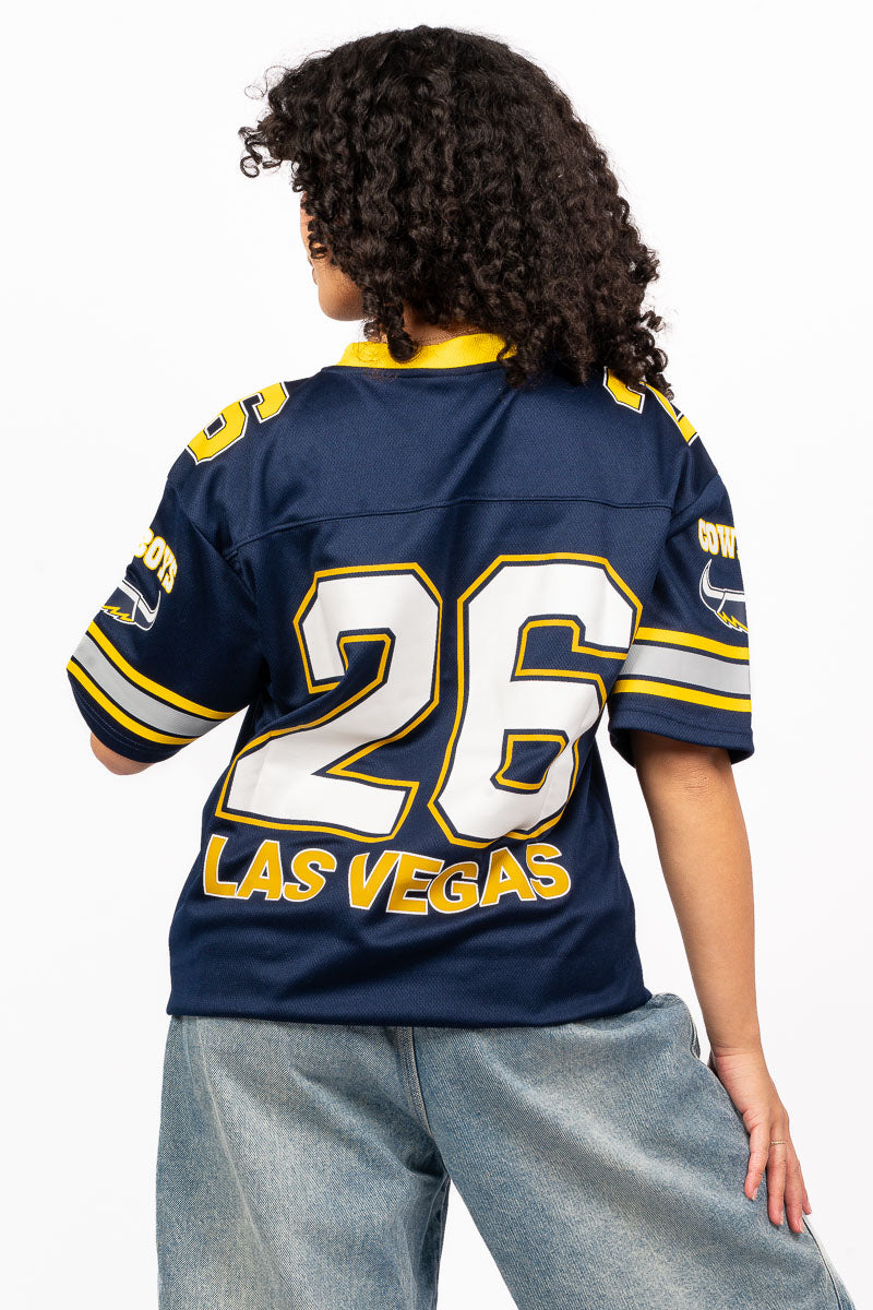NORTH QUEENSLAND COWBOYS NRL LAS VEGAS 26 GRIDIRON JERSEY  - Womens