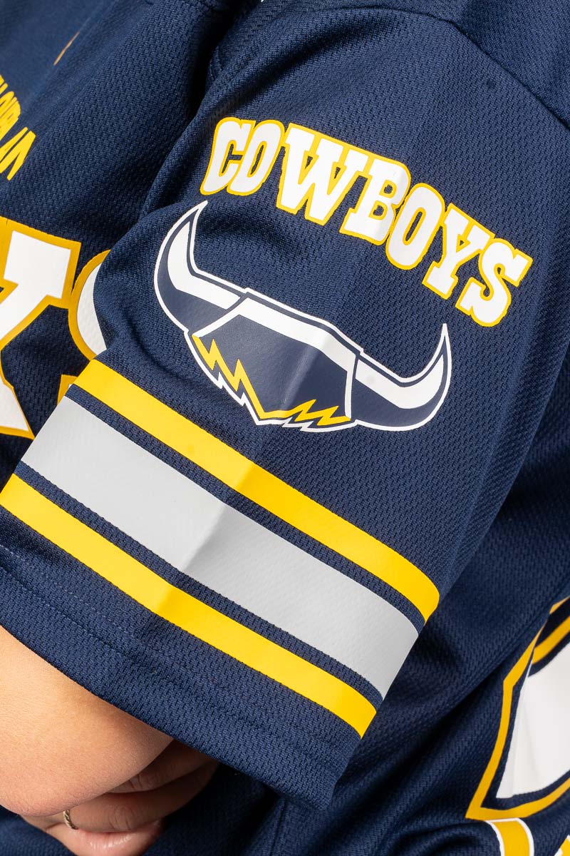 NORTH QUEENSLAND COWBOYS NRL LAS VEGAS 26 GRIDIRON JERSEY  - Womens