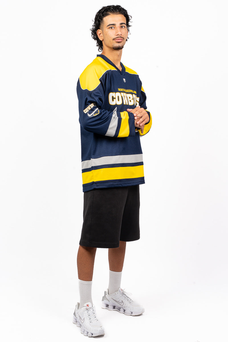 NORTH QUEENSLAND COWBOYS NRL LAS VEGAS 26 LS JERSEY - Mens