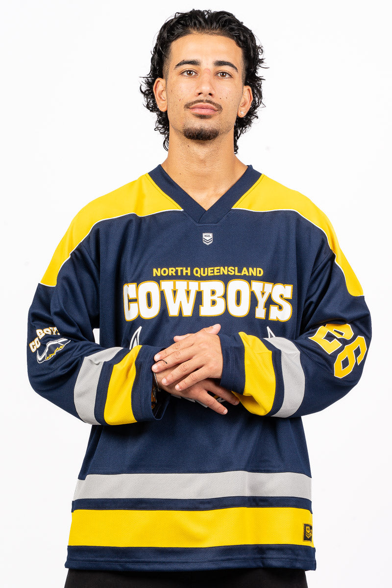 NORTH QUEENSLAND COWBOYS NRL LAS VEGAS 26 LS JERSEY - Mens