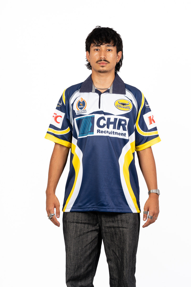 North Queensland Cowboys 2002 Retro NRL Jersey - Mens