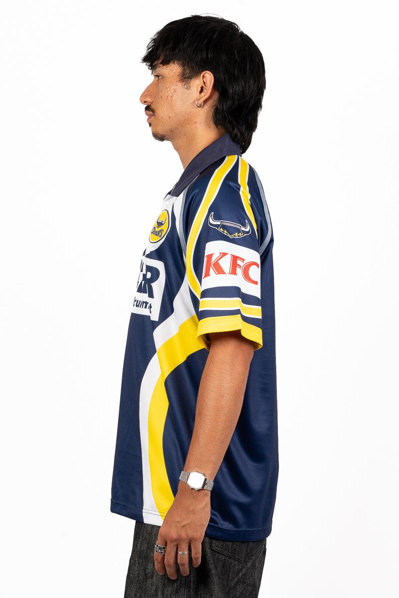 North Queensland Cowboys 2002 Retro NRL Jersey - Mens